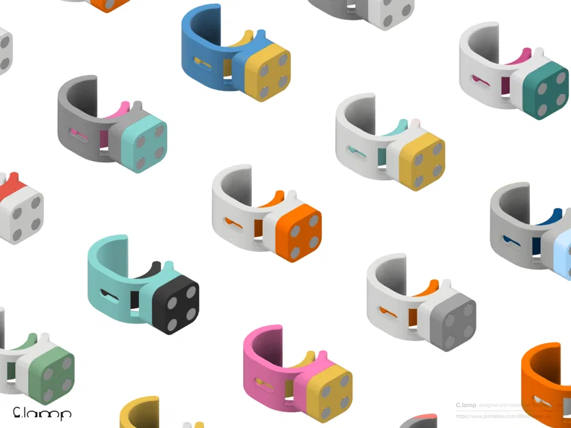 C.lamp - Hệ thống kẹp đa năng gắn nam châm tiện lợi cho đèn - Image 2