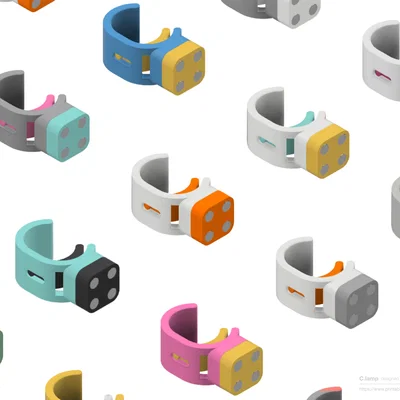 C.lamp - Hệ thống kẹp đa năng gắn nam châm tiện lợi cho đèn