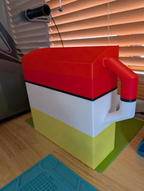 Thùng Đựng Rác Nhựa (Poop Bin) cho Creality K2 Plus - Image 1