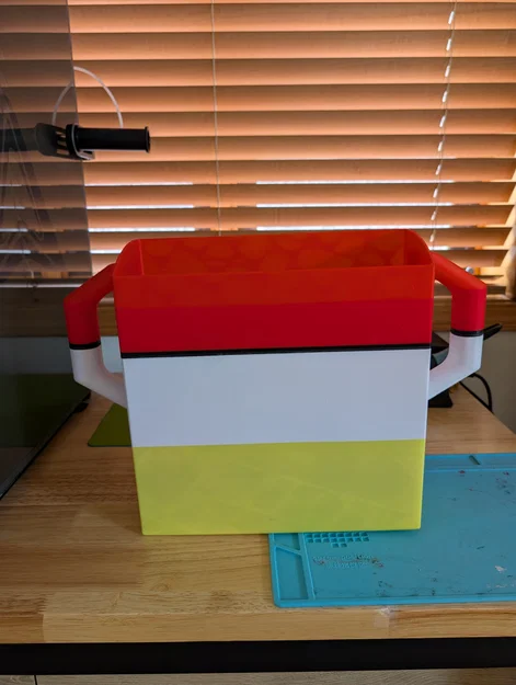 Thùng Đựng Rác Nhựa (Poop Bin) cho Creality K2 Plus - Image 2