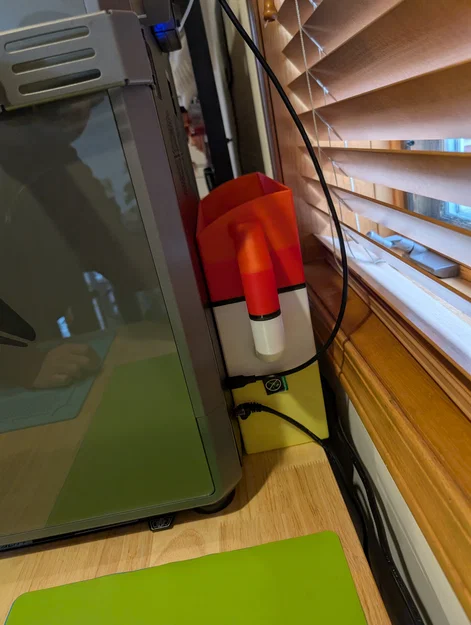 Thùng Đựng Rác Nhựa (Poop Bin) cho Creality K2 Plus - Image 3