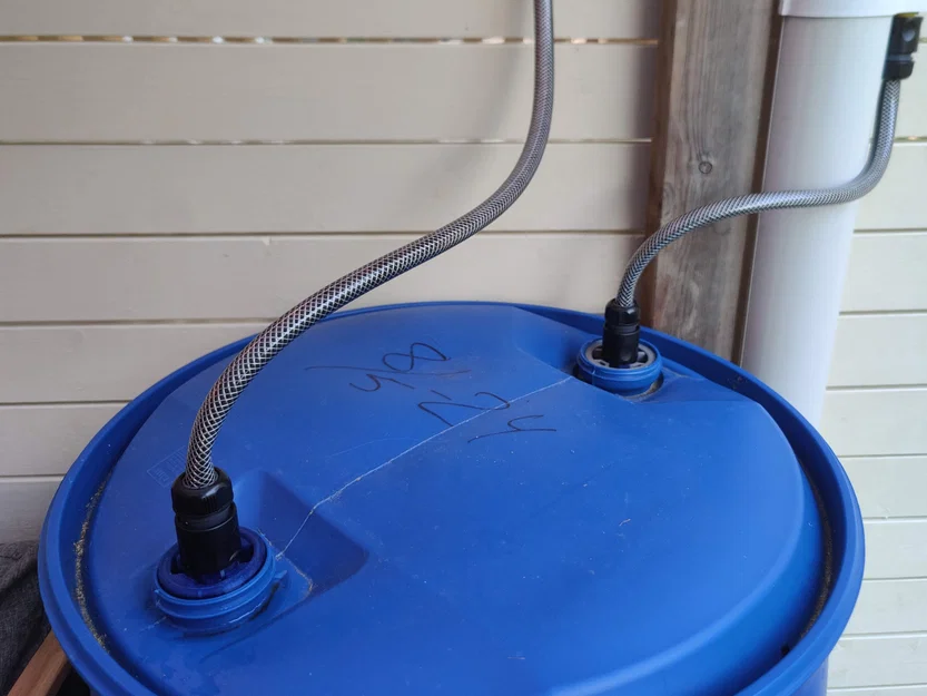 Nắp vặn thùng nhựa kèm đầu nối vòi Gardena - Image 5