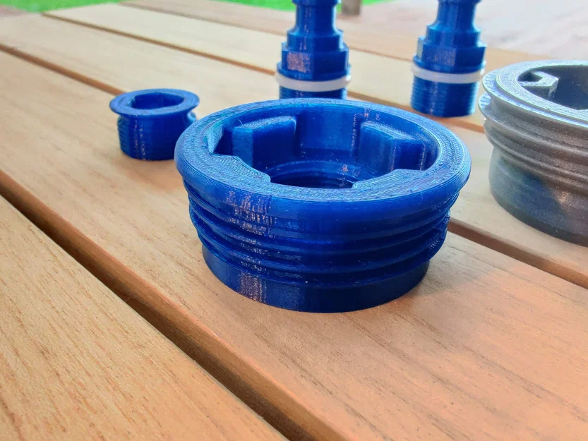 Nắp vặn thùng nhựa kèm đầu nối vòi Gardena - Image 11