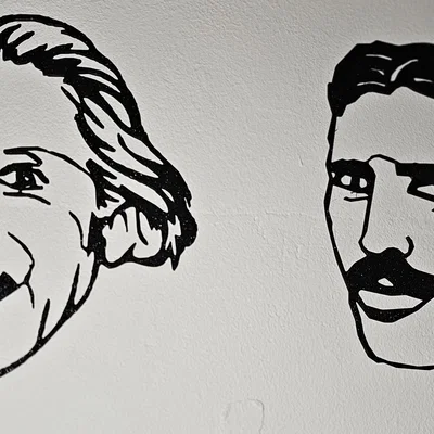 Albert Einstein - Tranh treo tường - Nghệ thuật trang trí