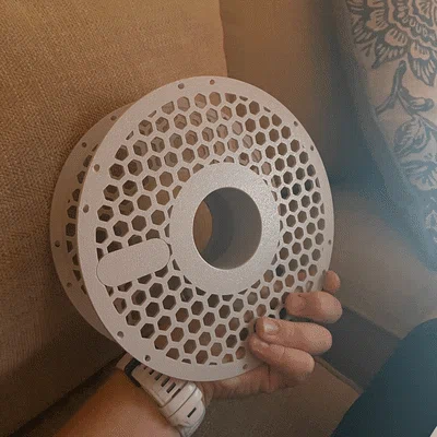 Lõi cuộn dây Bambu Lab (Reusable Spool) in 3D tái sử dụng