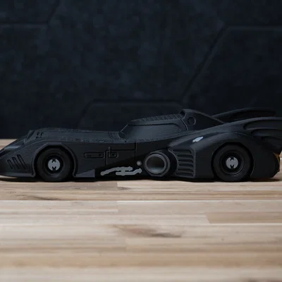 Bộ mô hình Batmobile 1989 (Không cần support, không AMS, không keo)