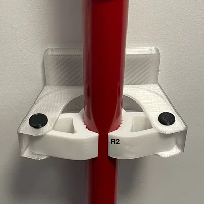 Broom Holder R2 - Giá đỡ cán chổi in 3D