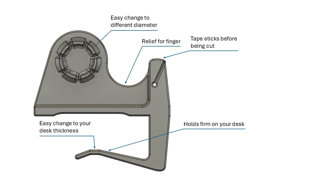 Giá Đựng Băng Keo Hoạt Động Hiệu Quả - Image 2