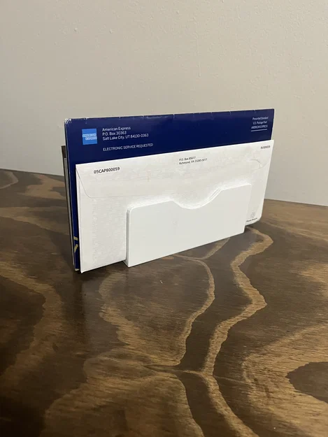 Khay đựng thư và tài liệu để bàn in 3D tối giản - Image 1