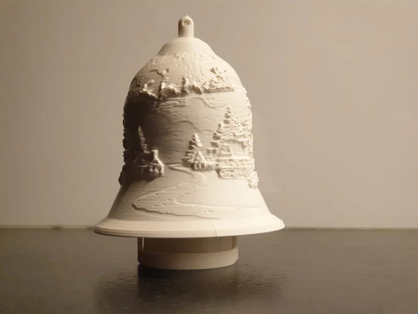 Giá đỡ cho chuông Giáng sinh dạng Lithophane + Chuông - Image 1