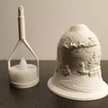 Giá đỡ cho chuông Giáng sinh dạng Lithophane + Chuông - Thumbnail 2