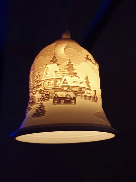Giá đỡ cho chuông Giáng sinh dạng Lithophane + Chuông - Image 4