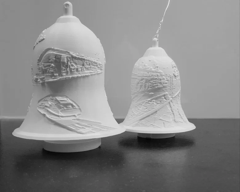 Giá đỡ cho chuông Giáng sinh dạng Lithophane + Chuông - Image 5