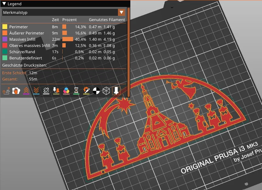 Schwibbogen (Vòm nến) với mô hình nhà thờ Seiffen - Image 7