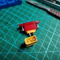 Ngàm gắn giắc cắm XT60 Panel Mount (Thiết kế 3D chuyên nghiệp) - Thumbnail 3