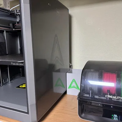 Hộp đựng rác thải in 3D cho máy K2 Plus