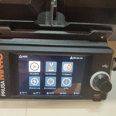 Bộ chuyển đổi (adapter) gắn xLCD MK4S (loại mới) cho thùng máy Prusa