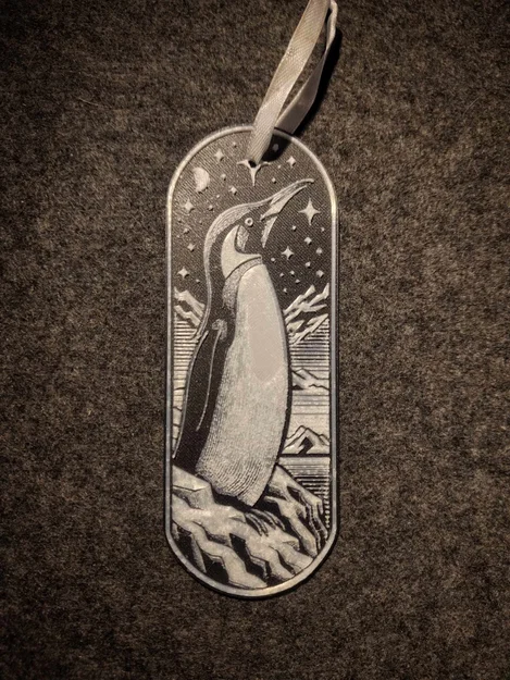 Kẹp Sách Chim Cánh Cụt (Penguin Bookmark) - Image 1
