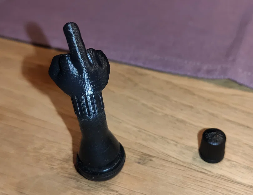 Nắp van xe máy hình ngón tay "thối" - Image 4