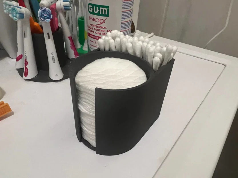 Khay đựng bông tẩy trang và tăm bông 3D gọn gàng tiện lợi - Image 2