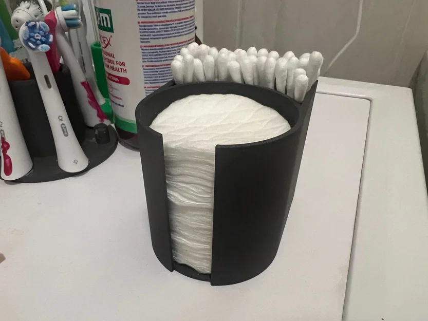 Khay đựng bông tẩy trang và tăm bông 3D gọn gàng tiện lợi - Image 3