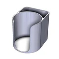 Khay 3D đựng bông tẩy trang và tăm bông tiện lợi cho phòng tắm - Thumbnail 3