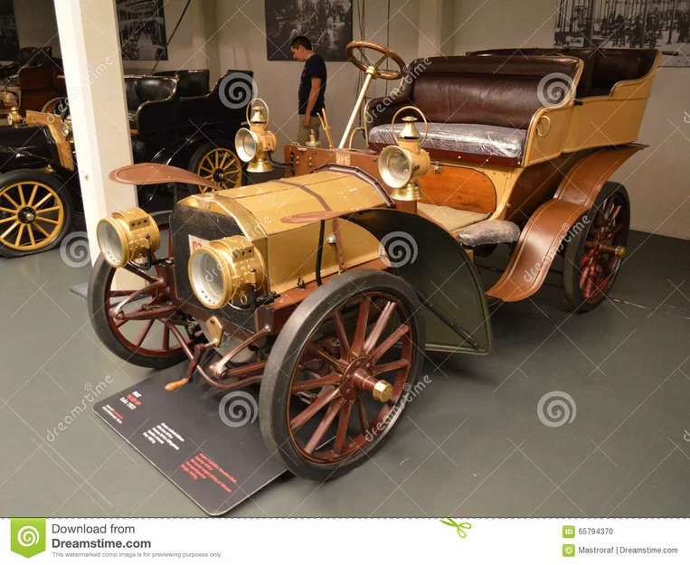 Mô hình in 3D xe cổ Fiat 12/16HP đời 1902 tinh xảo - Image 7