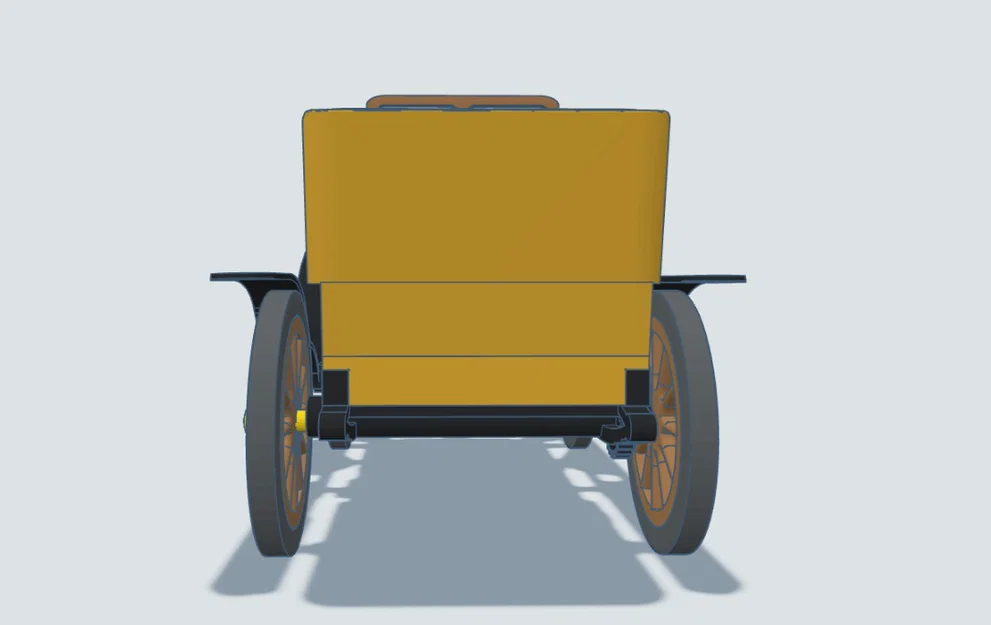 Mô hình in 3D xe cổ Fiat 12/16HP đời 1902 tinh xảo - Image 16