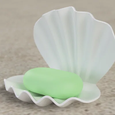 Khay đựng xà phòng hình vỏ sò treo tường