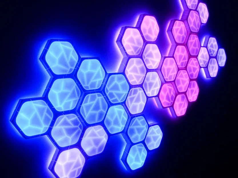 HexaLeaf - Các Tấm Đèn LED Trang Trí - Image 3