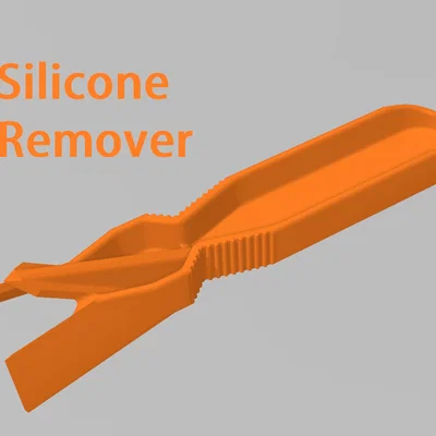 Dụng cụ cạo silicone đa năng từ nhựa in 3D (Silicone Remover)