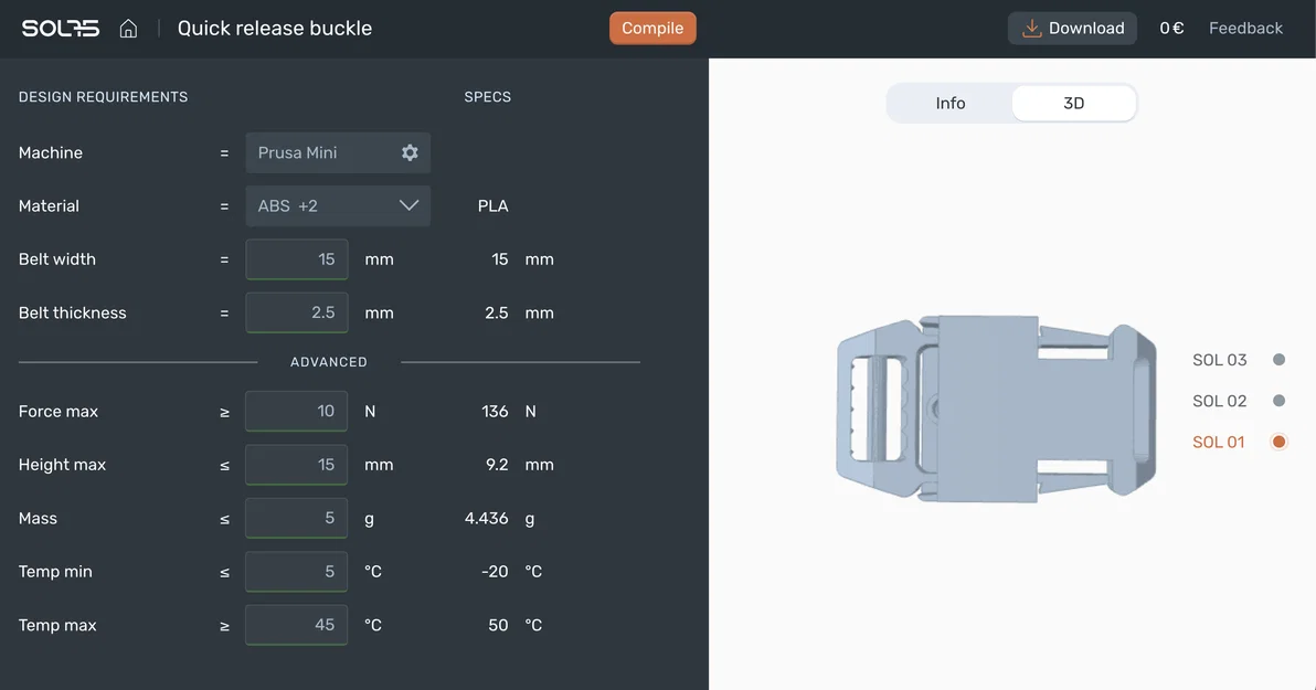 Khóa cài tùy chỉnh (Customizable buckle) - Image 2