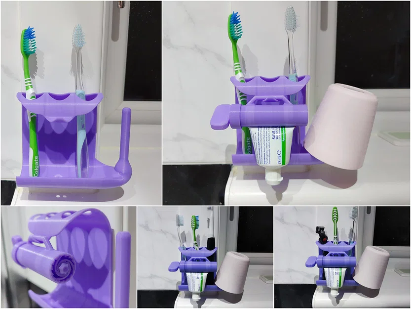 Giá treo vật dụng phòng tắm đa năng - Image 1