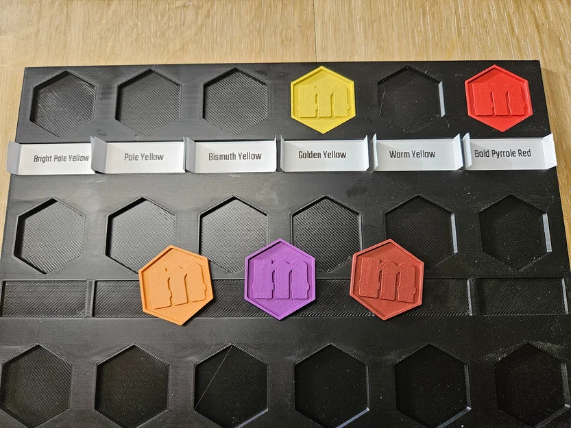 Bộ mẫu thử màu sơn (Swatch) cho Vallejo, Pro Acryl, Citadel và các loại sơn thông dụng - Image 4