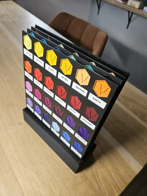 Bộ mẫu thử màu sơn (Swatch) cho Vallejo, Pro Acryl, Citadel và các loại sơn thông dụng - Image 5