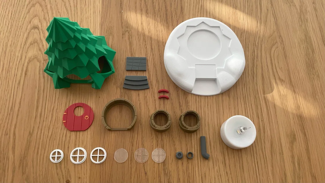 Nhà Cây Thông Noel (Xmas-Tree Fairy-House) cho Làng Giáng Sinh - Image 6