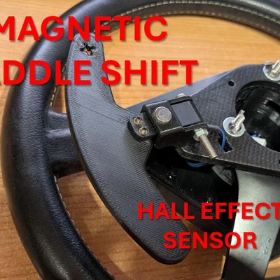 Bộ Lẫy Chuyển Số Từ Tính Cho Simracing (Magnetic Paddle Shifter)