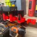 Giá treo pin Milwaukee M12 - Phụ kiện sắp xếp đồ nghề thông minh - Thumbnail 1
