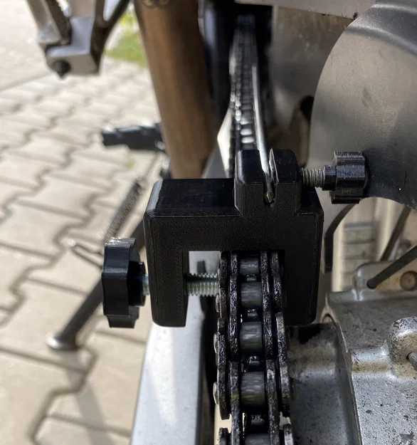 Dụng cụ căn chỉnh sên (xích) cho xe máy hoặc xe ATV - Image 2