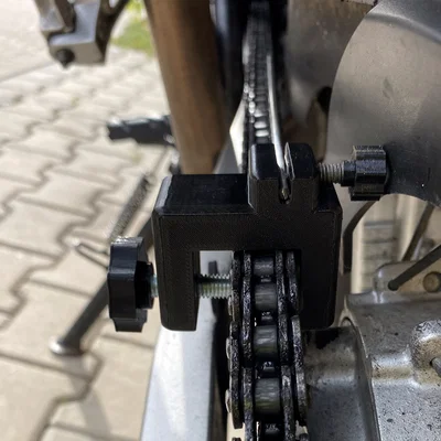 Dụng cụ căn chỉnh sên (xích) cho xe máy hoặc xe ATV