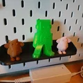 Kệ trưng bày mini tiện dụng cho bảng treo IKEA SKADIS - Thumbnail 1