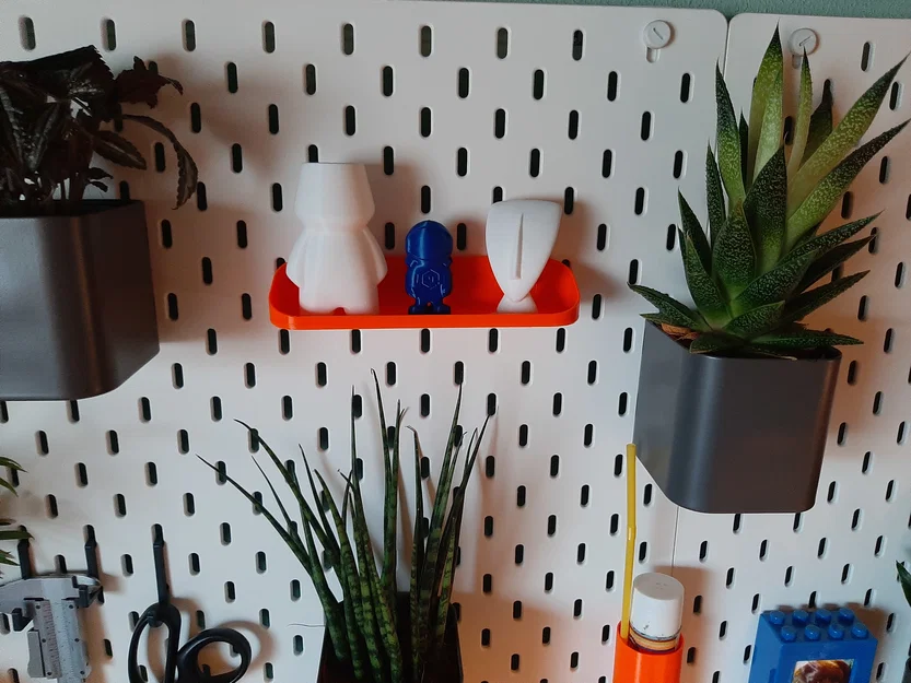 Kệ trưng bày mini tiện dụng cho bảng treo IKEA SKADIS - Image 3
