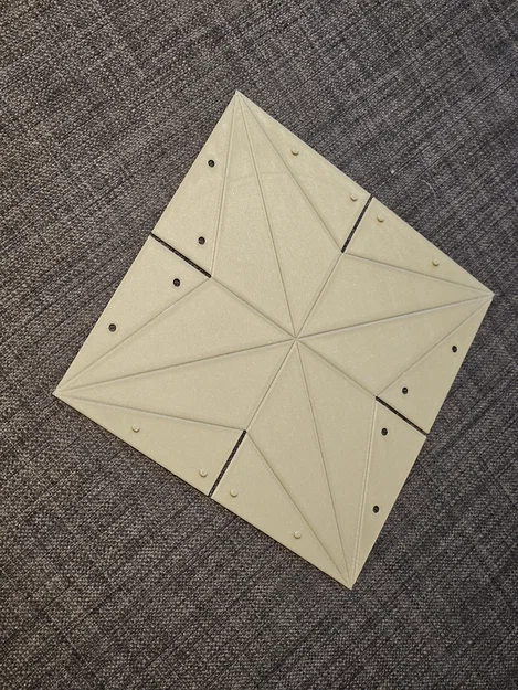 Ngôi sao Giáng sinh gấp theo phong cách Origami - Image 3