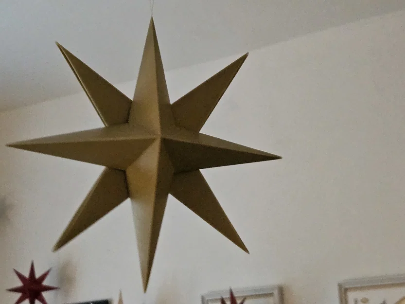 Ngôi sao Giáng sinh gấp theo phong cách Origami - Image 8