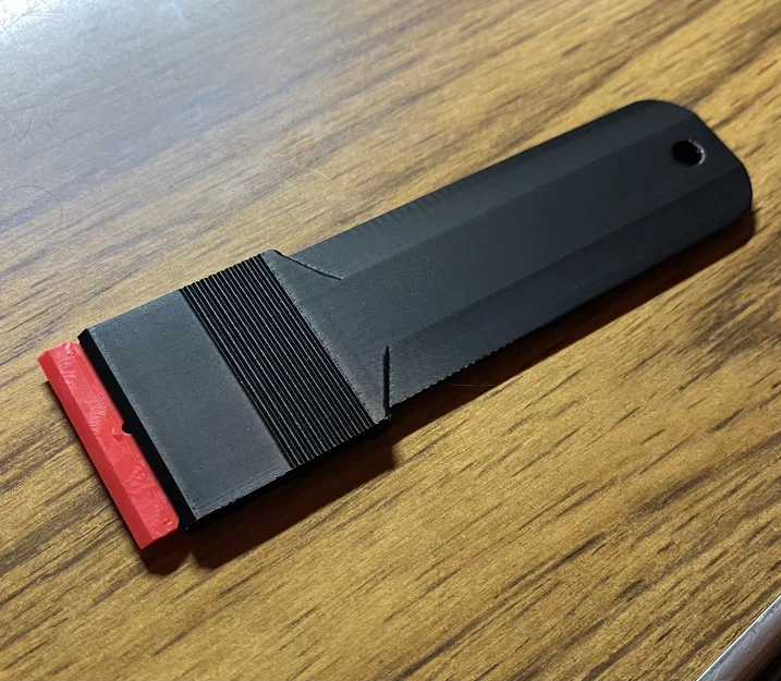 Dụng cụ cạo nhựa cầm tay với thiết kế tay cầm dài cho máy in 3D - Image 1