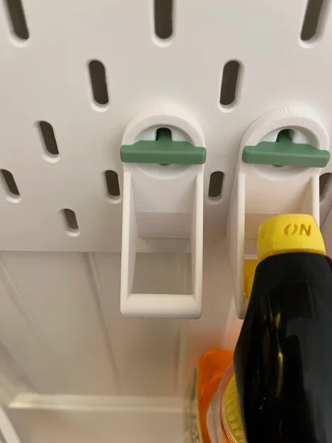 Giá đỡ bình xịt IKEA Skadis - Sử dụng hệ thống T-Clip - Image 2