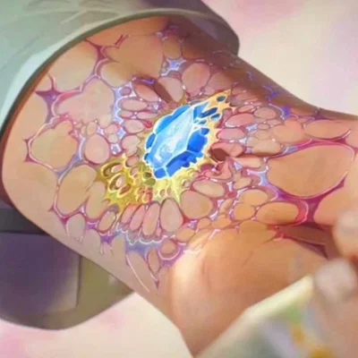 Vòng tay Jayce Acceleration Rune & Anomaly Mesh - Arcane League of Legends - Chỉ dùng cho FDM