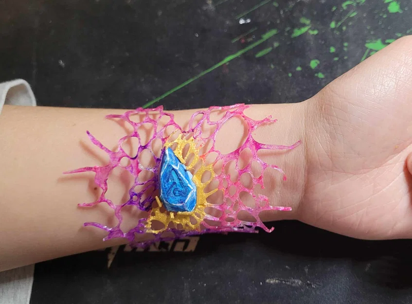 Vòng tay Jayce Acceleration Rune & Anomaly Mesh - Arcane League of Legends - Chỉ dùng cho FDM - Image 3