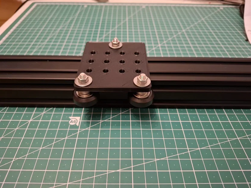 Tấm đế Gantry cho bánh xe trượt thanh nhôm 2040 4040 V-slot - Image 1