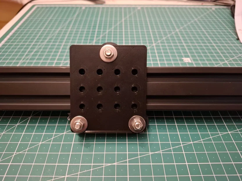 Tấm đế Gantry cho bánh xe trượt thanh nhôm 2040 4040 V-slot - Image 2